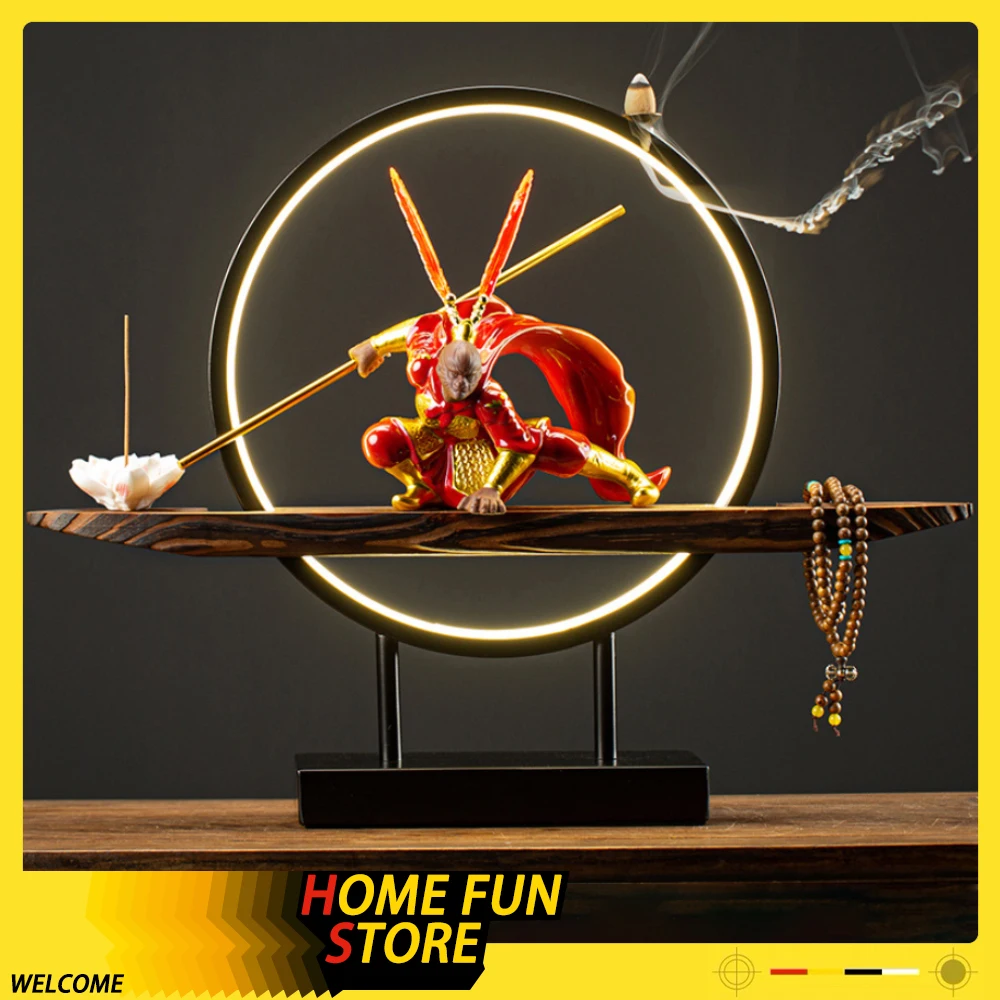 Чайный орнамент Sun Wukong для домашних животных большой мудрец выравнивающий