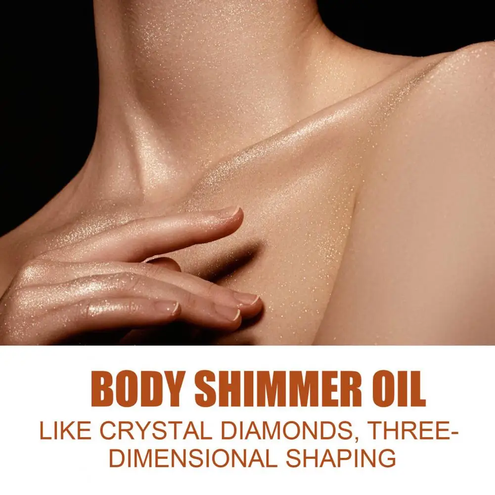 

30ml/Box Makeup Oil Fashion Body Setting Facial Oil Highlighter Safe Ingredient Makeup Tool High Gloss Oil