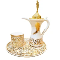 luxury bakhoor oud arabic incense burner three piece kettle aromatherapy stove middle east arabian dubai aroma diffuser bakhoor