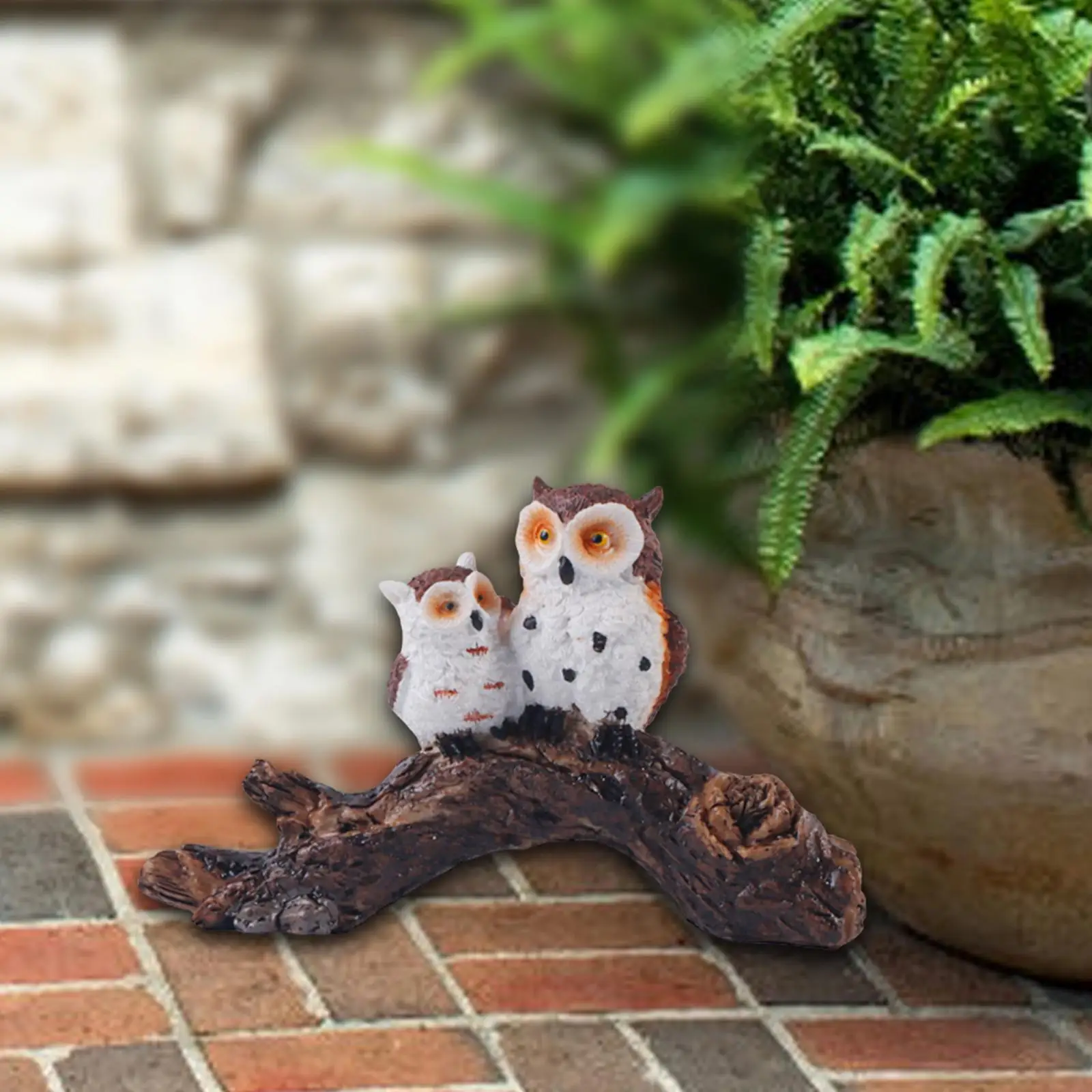 Садовая статуя совы декоративная фигурка художественные ремесла украшение для