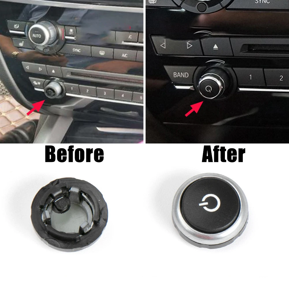 

Knob FM/AM Volume Control 1Pcs Accessories Black Brand New Kit Parts Plastic
