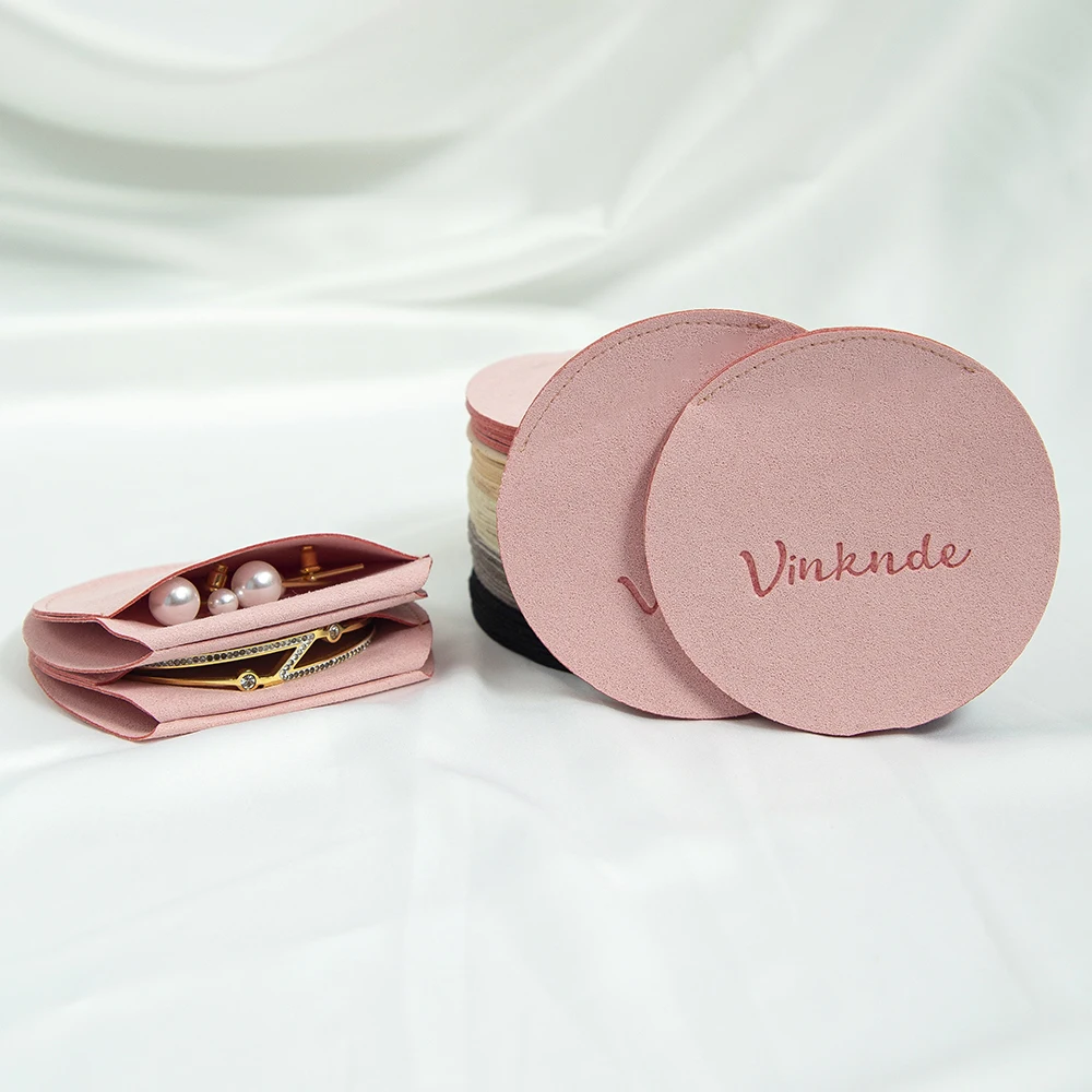 

50 шт./упаковка, роскошная сумка из микрофибры для колец, сережек, ожерелий