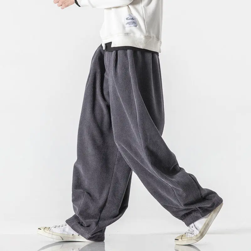 

New Men's Casual Trousers Streetwear Harem Pants Fashion Woman Long Pants Big Size Loose Male Sweatpants Harajuku Style 5XL