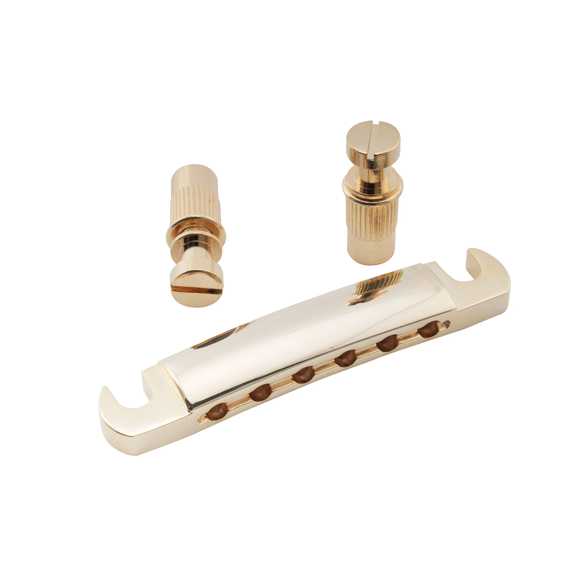 

Musiclily Pro 52.5mm Tune-o-matic Stop Tailpiece for 6-string Epiphone Les Paul SG Style Electric Guitar, Gold