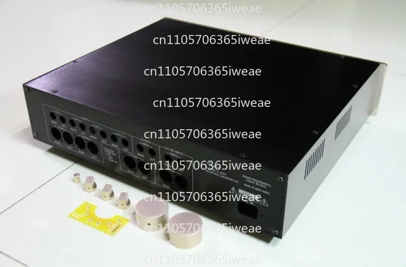 Фото Алюминиевый корпус Accuphase Gold Throat C-2810 (только корпус), L445 * W378 * H100мм №3