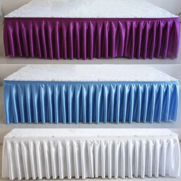 Декор для свадебной вечеринки юбка стола день рождения детский душ ледяная