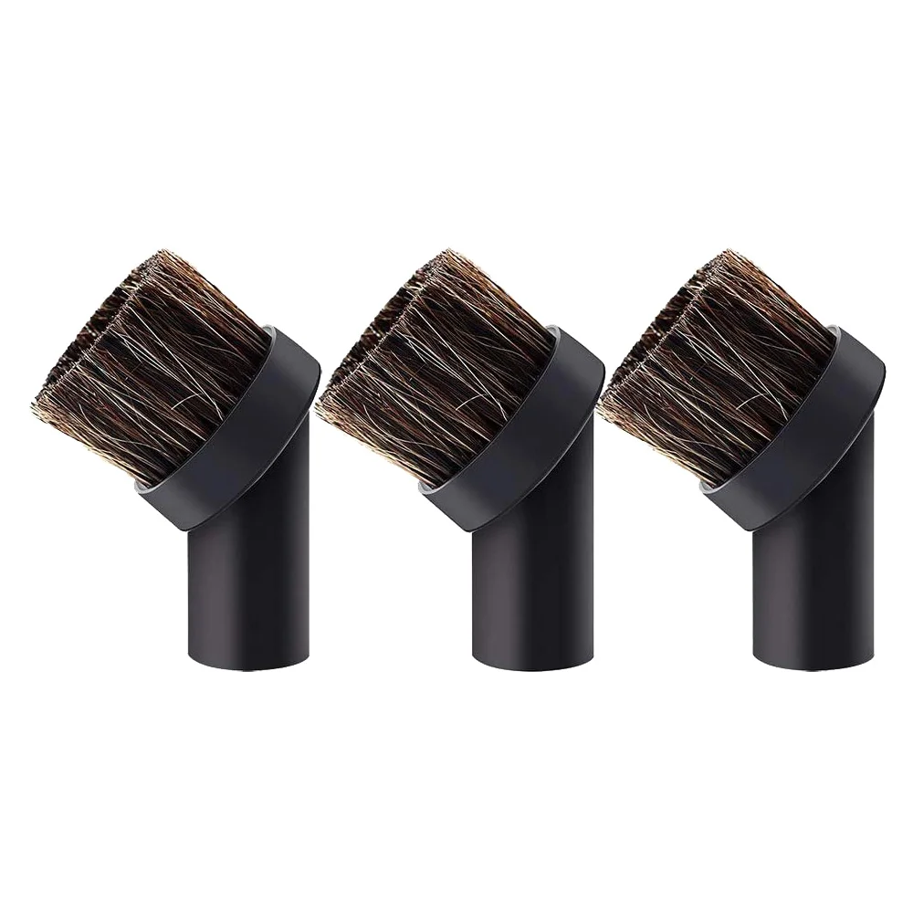 

3 Pieces Vacuum Cleaner Attachment Soft Horsehair Bristle Dusting Brush Vacuum Replacement,Cleaning Tools,Inner Dia 32mm