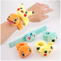 pokemon plush wristband bracelet pikachu pok%c3%a9mon doll super soft pop circle holiday dress up birthday gifts for children
