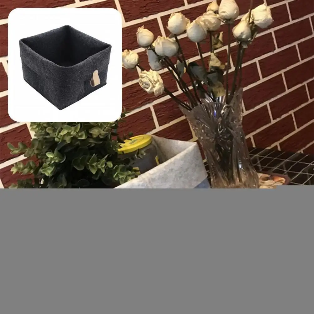 

Large Capacity 2 Colors Anti-deform Toys Sundries Container Cosmetic Storage Basket Organizer Basket for Living Room