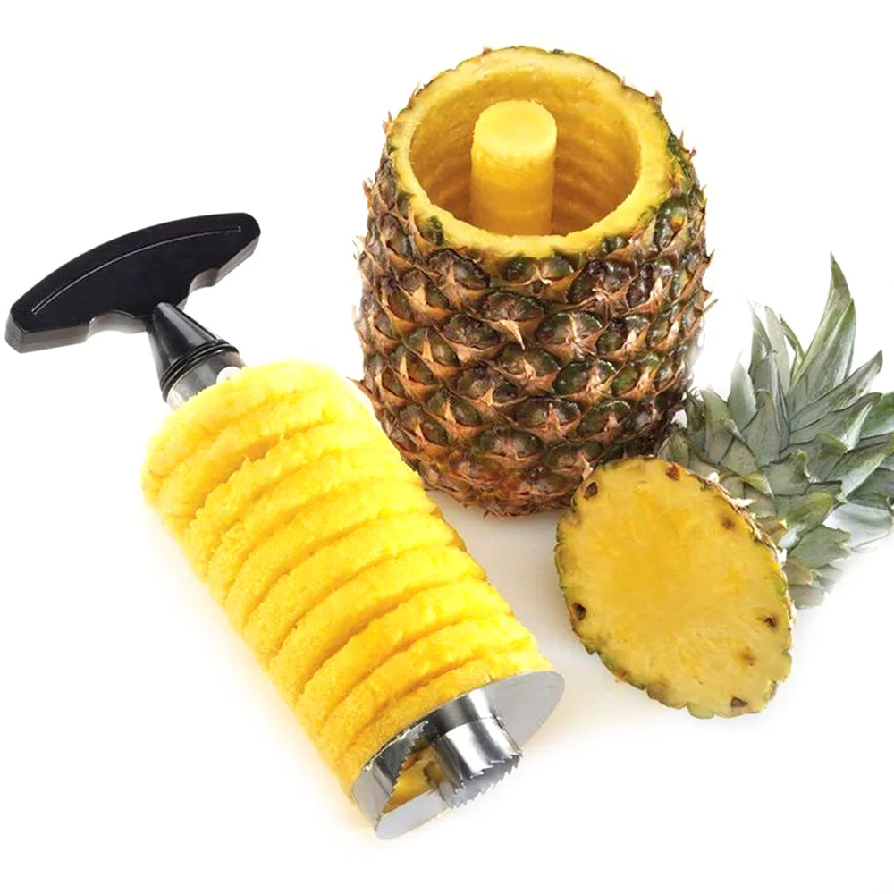 

Pineapple Slicer Peeler Cutter Fruit Corer Slicer Stainless Steel Kitchen Fruit Tools Cooking Tools Kitchen Accessories Gadgets