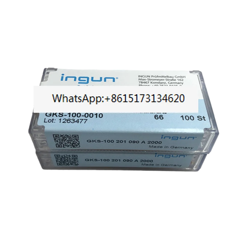 100 шт. немецкий оригинальный британский стальной зонд INGUN GKS-100 201 090A2000/A3000 круглый