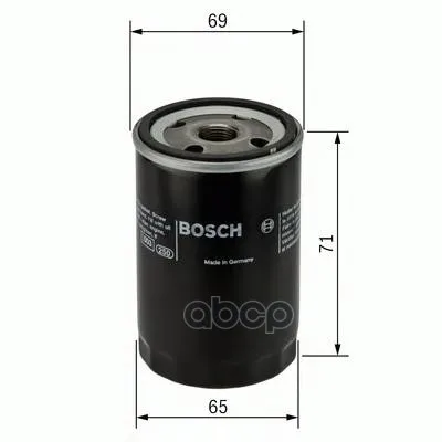 Фильтр масляный NISSAN/INFINITI/SUBARU/RENAULT Bosch арт. F026407001 | Автомобили и мотоциклы