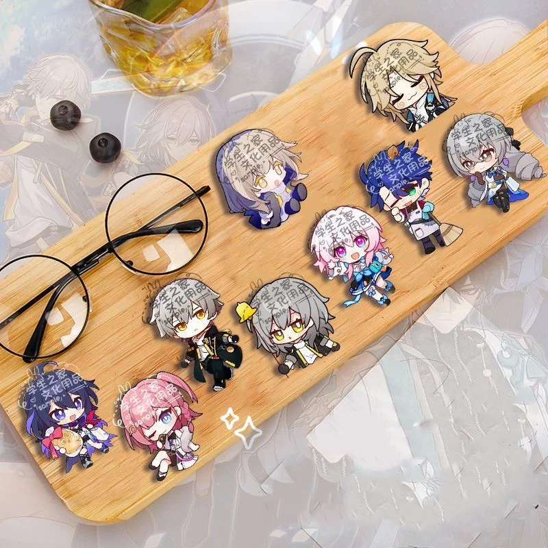 

Honkai Star Rail Badges Pins Anime Blade Yanqing Women Brooch Q Version Kawaii Figure Brooches for Bag Accessorie party Gift