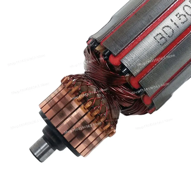 Фото Ротор и статор для угловой шлифовальной машины Black & Decker-9811, запчасти для электроинструмента №5