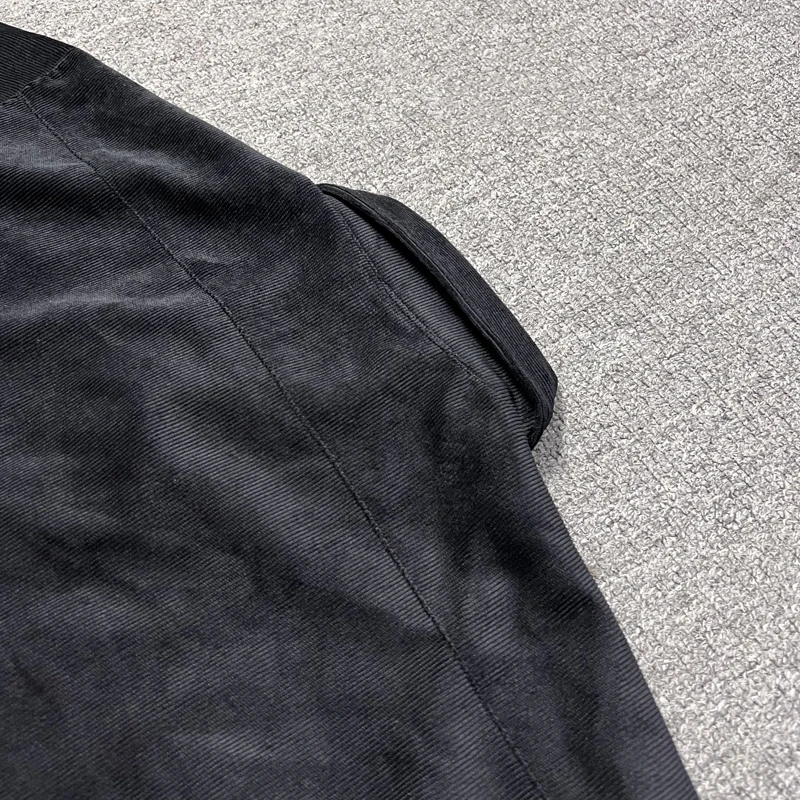 Рубашка Вельветовая с коротким рукавом и вышивкой от солнца