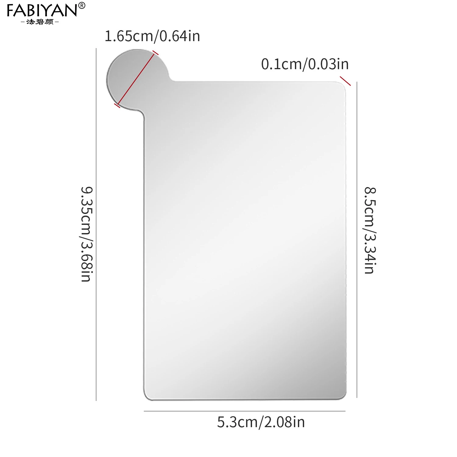 Гель для ногтей из нержавеющей стали смешивающая палитра косметический миксер