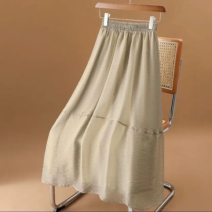 

2022 Fashion Long Midi Skirt for Women Girl Summer Elegant Vintage Clothes Hawaiian Beach Party Birthday Office Ladies Clothing