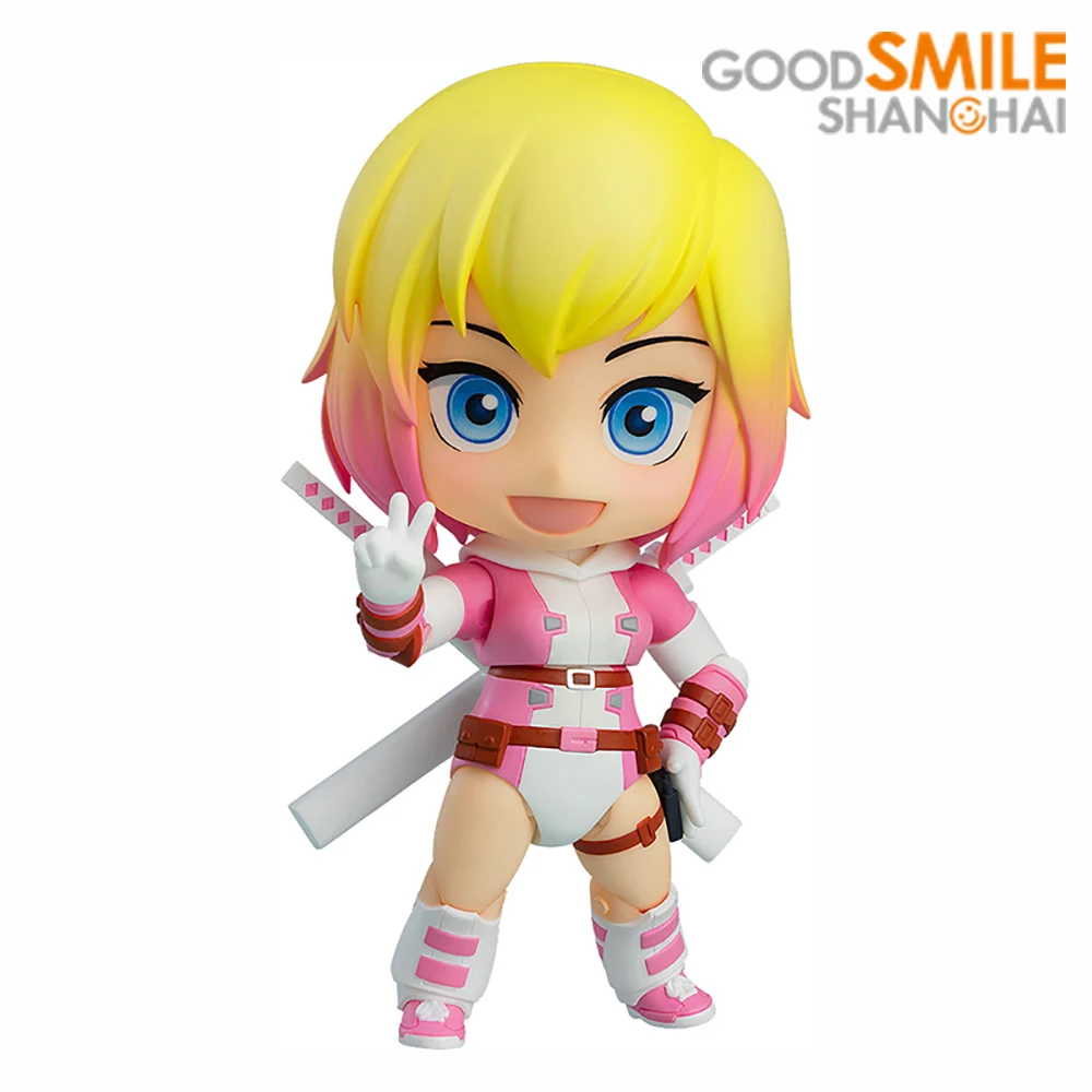 

Good Smile Original Nendoroid 1696 Gwenpool Deadpool GSC Genuine Marvel Comics Kawai Doll Model Anime Figure Action Toys Gifts