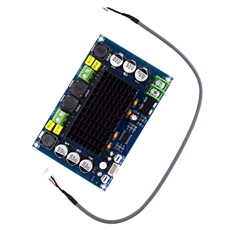 

Two-Channel Power Amplifier Board,TPA3116D2 Dual-Channel Stereo 150Wx2 Digital Audio Power Amplifier Module
