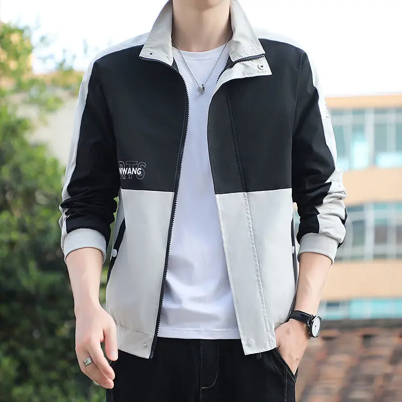Fashion Solid Color Button Zipper Spliced Pockets Shirts Men's Clothing 2022 Autumn New Oversized Casual Tops Loose Korean Shirt