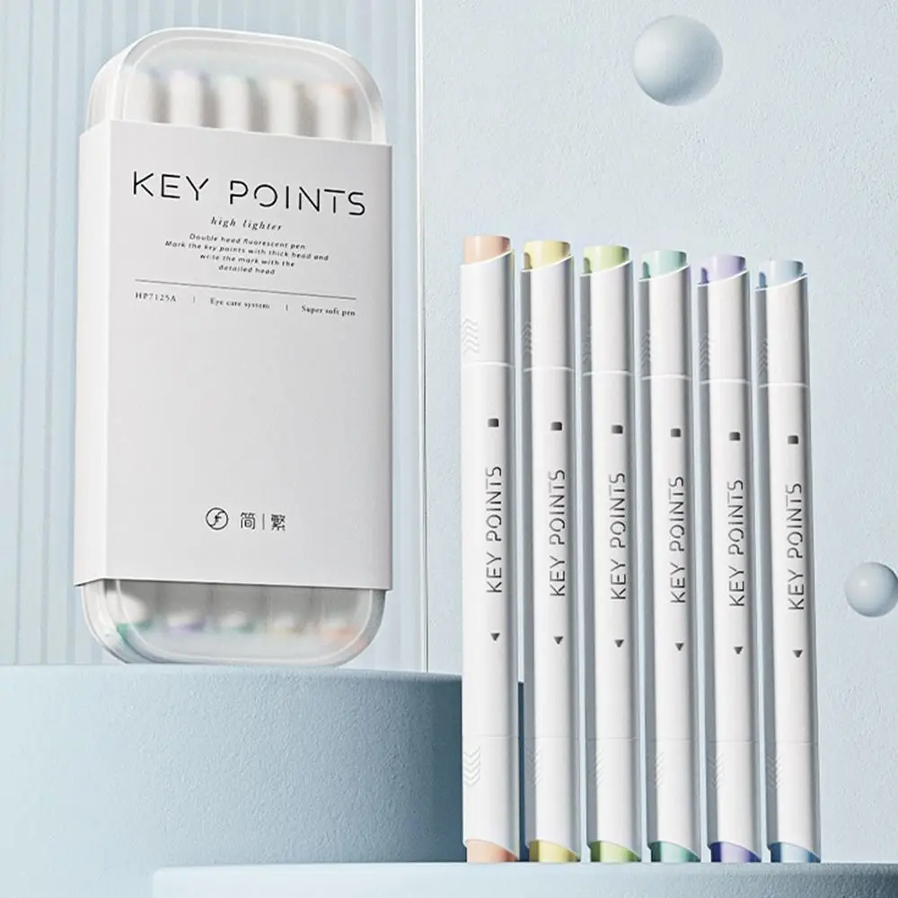 

5 шт./набор, флуоресцентные маркеры для учеников