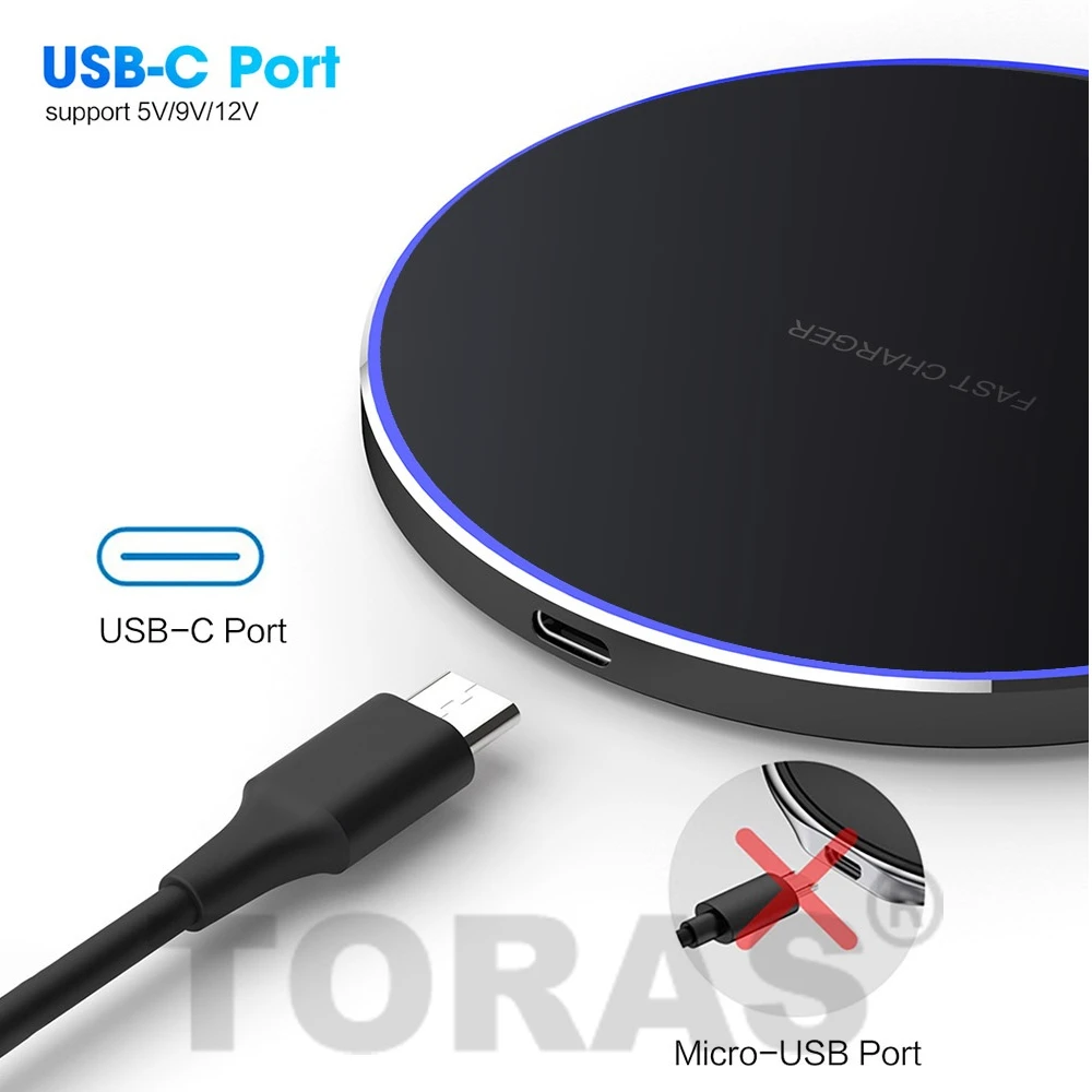 30w qi wireless charger for iphone 13 12 11 pro xs max mini x xr induction fast wireless charging pad for samsung s8 s9 s10 note free global shipping