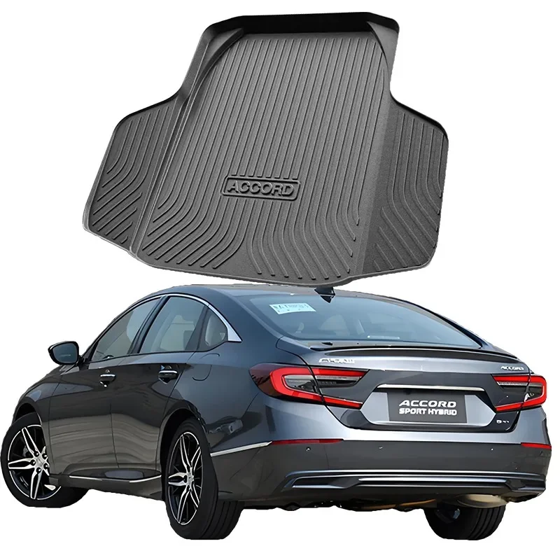 Автомобильный задний багажник грузовой поднос коврик в ковер для Honda Accord 2008-2024