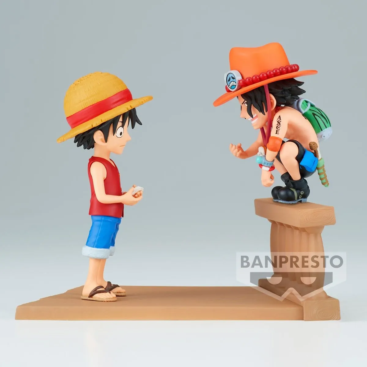 Оригинальный BANPRESTO WCF SPECIAL One Piece Sabo Nika Monkey D Luffy Ace Аниме Фигурка Игрушки Кукла ПВХ