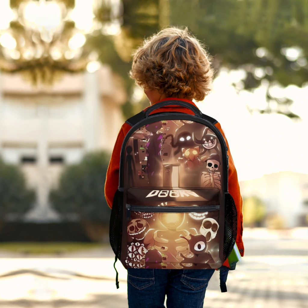 Новый модный рюкзак Roblox-Door-all-team вместительная трендовая сумка для книг с