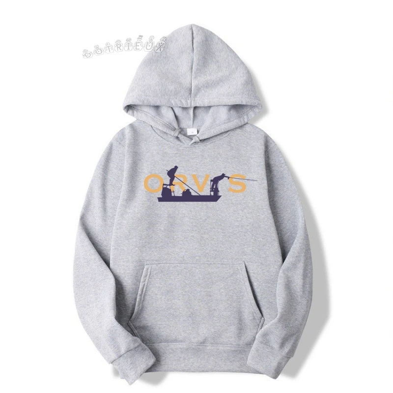 Мужская толстовка с принтом Stay Orvis спереди и сзади классическая забавная