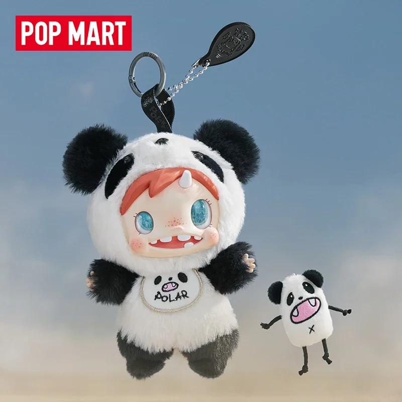 Фото POP MART POLAR-Monster Baby Series плюшевая подвеска Ver.1 Модная слепая коробка игрушки Mystery Box Guess Bag Фигурка-сюрприз в подарок №1