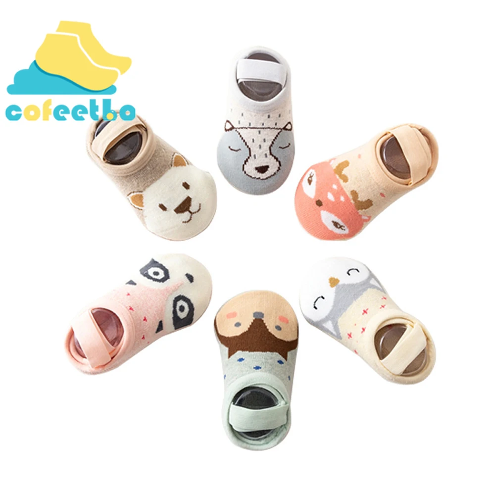 

Носки детские, из Носки новорожденного малыша хлопка, Нескользящие, От 1 до 3 лет, дышащие, удобные