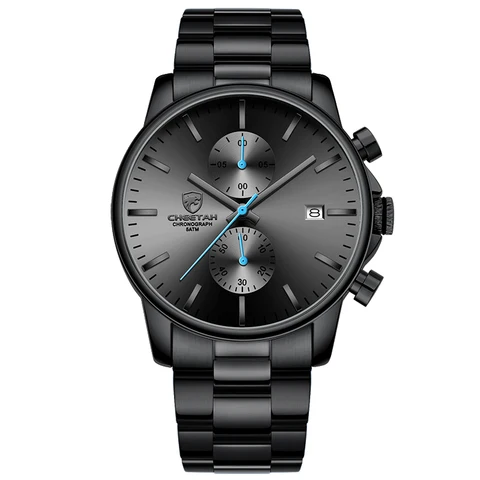 Часы для мужчин водонепроницаемые спортивные мужские часы с гепардом Топ Бренд роскошные часы мужские деловые кварцевые наручные часы Relogio Masculino