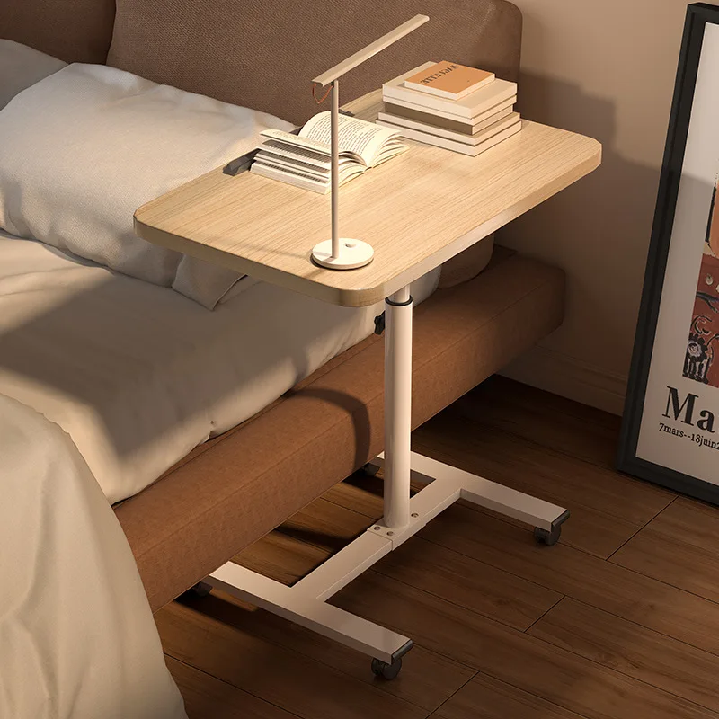 

Lift Folding Computer Desk Mobile 65-95cm Study Table Height Adjustable Computer Desk Lap Bed Tray Scrivania Standing Furniture
