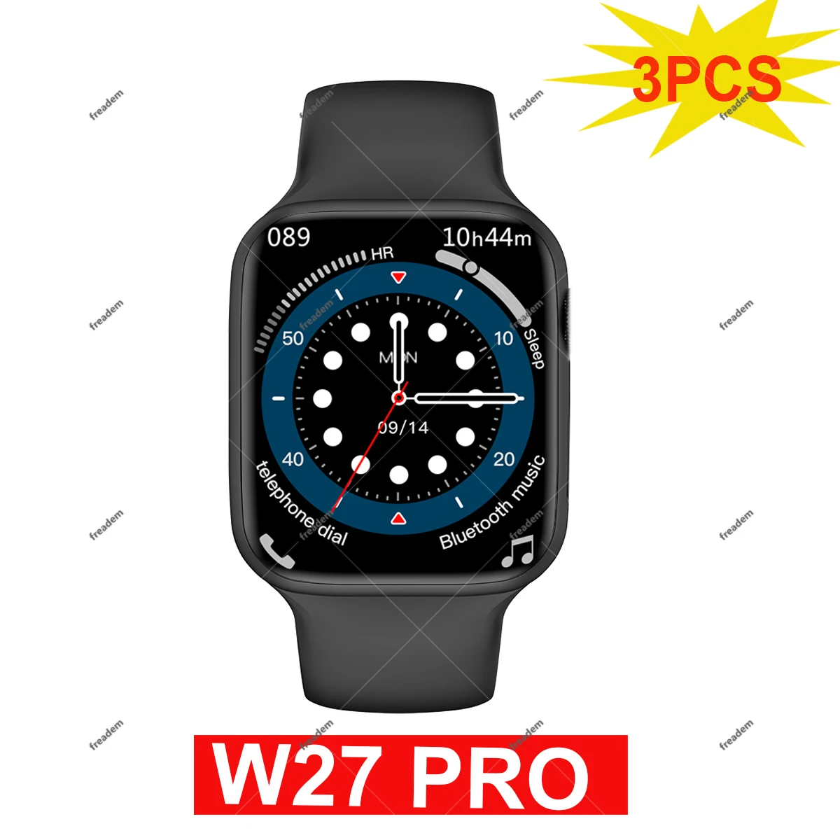 3PCS W27 PRO Smart Watch