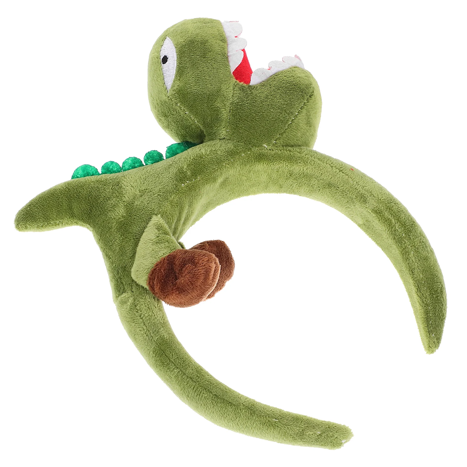 Детская пластиковая повязка на голову в форме динозавра