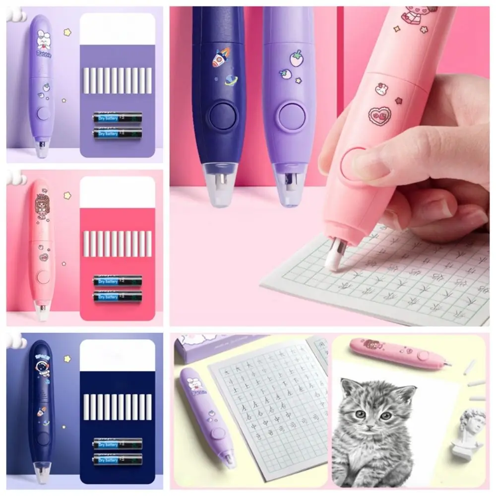 Wiping Eraser‘ Core Replacement Automatic Eraser School Office Supply