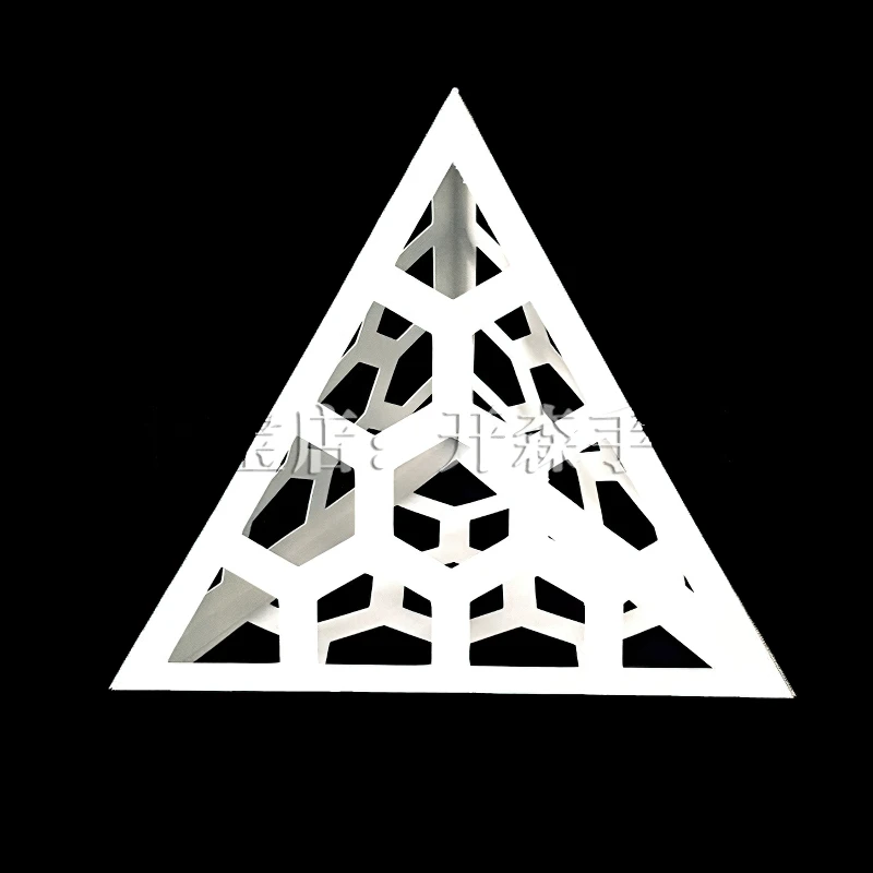 

Тетраэдр треугольная структура 3D Бумажная Ремесло Искусство оригами, DIY Ручная работа для студентов домашняя работа бумажная скульптура мо...