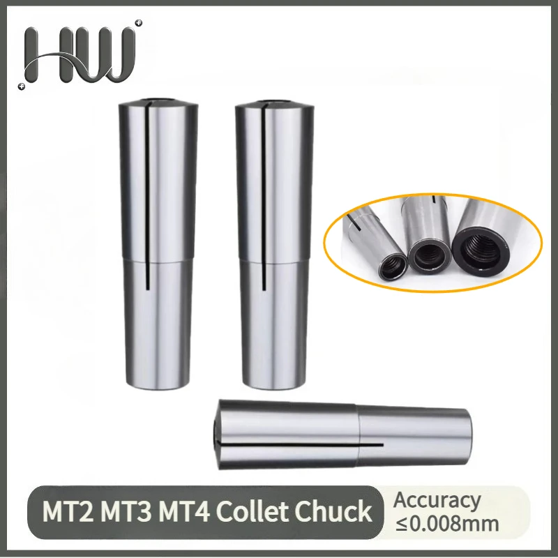 

Цанговые патроны MT2 MT3 MT4 D3 3-25 мм с конусом Морзе, пружинная цанга, резьба M10 M12 M16