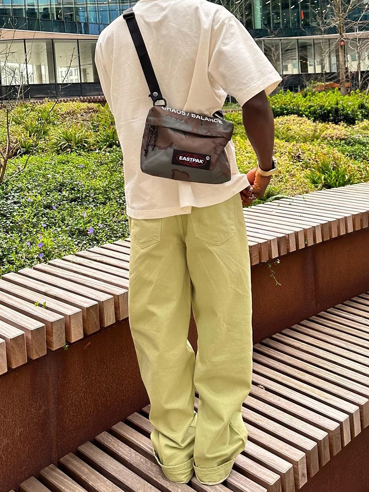 Best-selling Wide Leg Loose Denim Overalls for Men, Y2k Hip-hop High Street Trendy Jeans, Versatile Casual Straight Pants