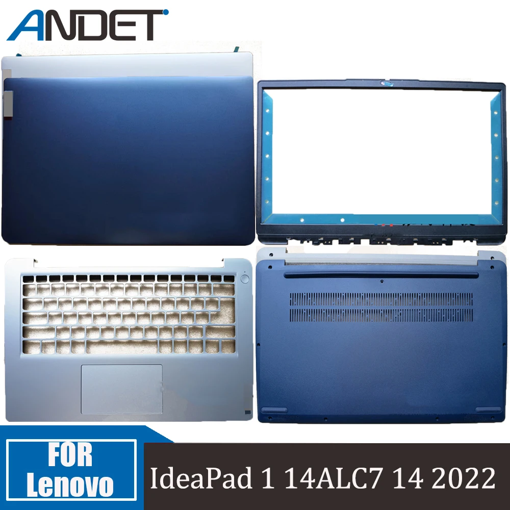 

Новинка, оригинальная задняя крышка для ноутбука Lenovo IdeaPad 1 14ALC7 IdeaPad 14 2022 дюйма, передняя панель, Упор для рук, верхняя крышка, нижняя база