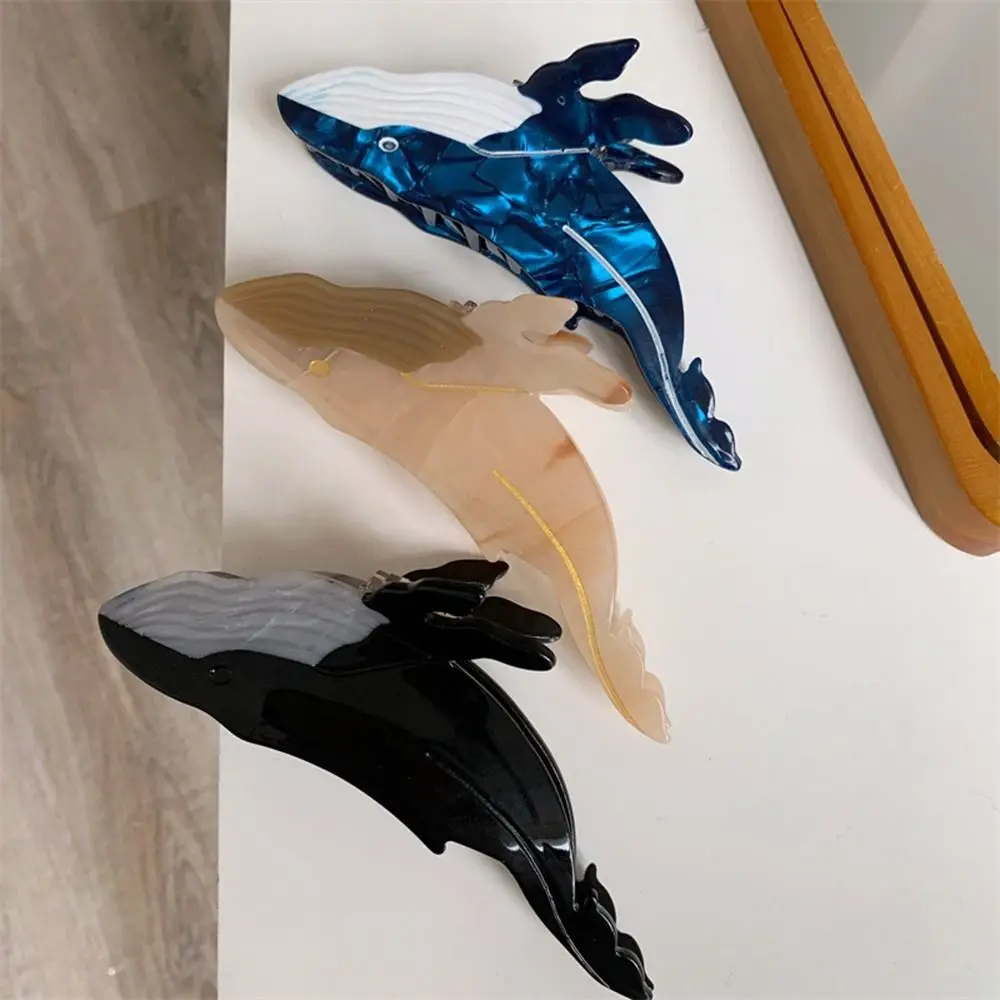 

Animal Large Grab Clip Dolphin Hair Clip Acetic Acid Hair Clip Female Hair Accessories Korean Style Headwear Hair Claw