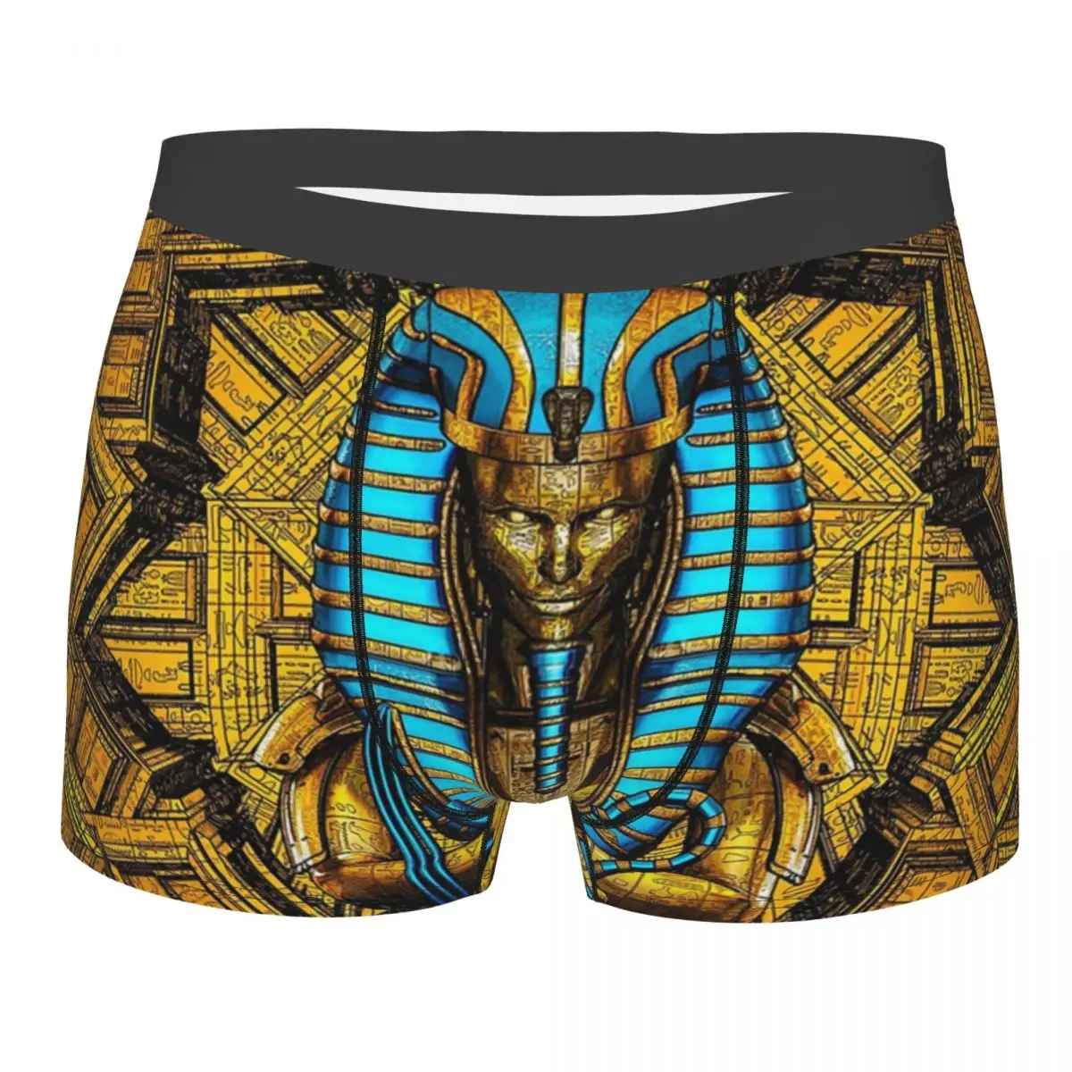 

Men's Sacred Queen Boxer Shorts Panties Breathable Underwear Egypt Mummy Goddess Queen Male Novelty S-XXL Underpants