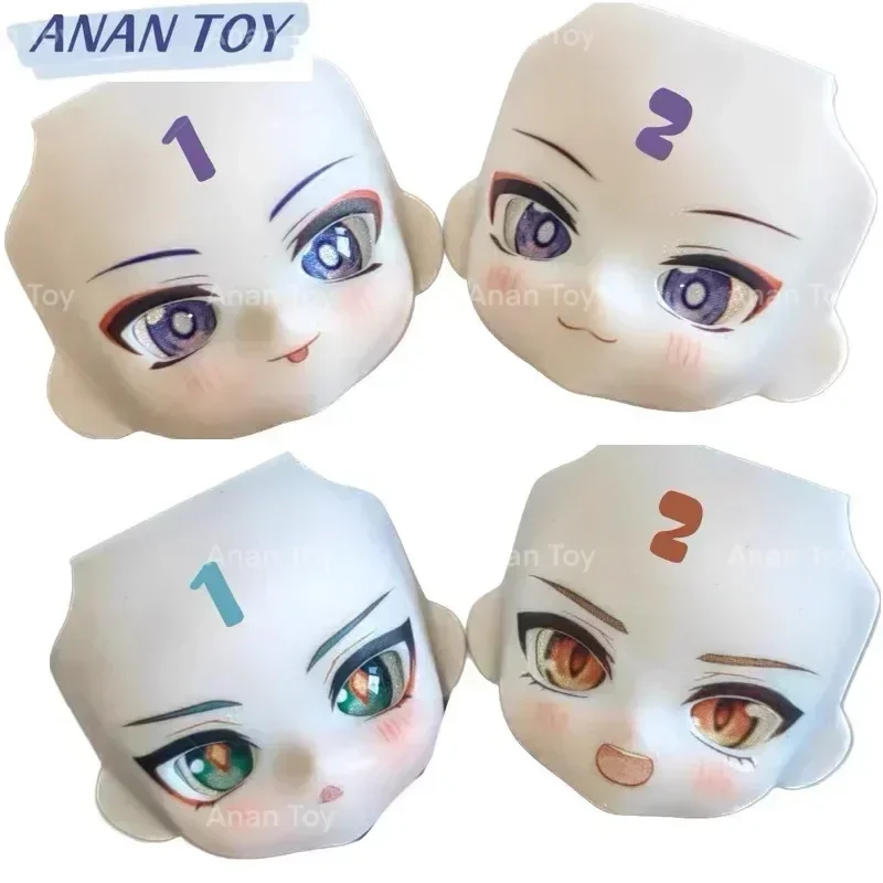 głosować twarzy Ob11 Neuvillette Alhaitham Kaveh Xiao Shikanoin Heizou Otwarte oczy z gałkami ocznymi Anime Faceplate