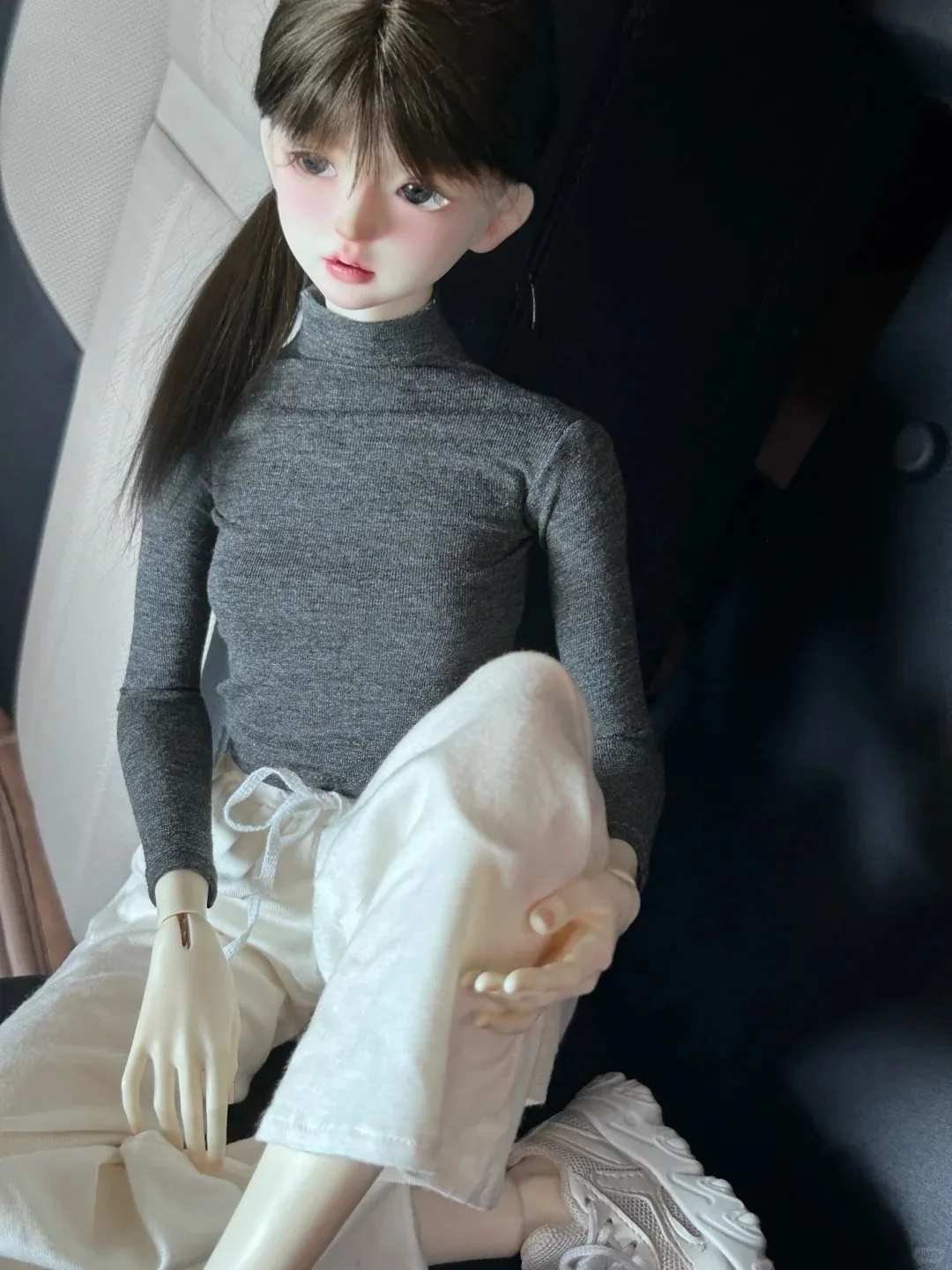 Новая SD BJD14D натуральная кукла высотой 42 см, женская кукла Linglan премиум-класса, изделия с тиснением из смолы, макияж, тонкое тело, бесплатная доставка (art.: 3920ca24dc140) - 3920ca24dc140