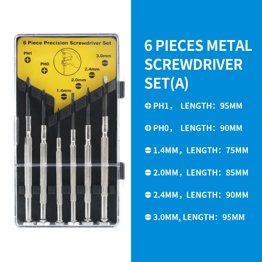 

Набор отверток для ремонта 6 шт.