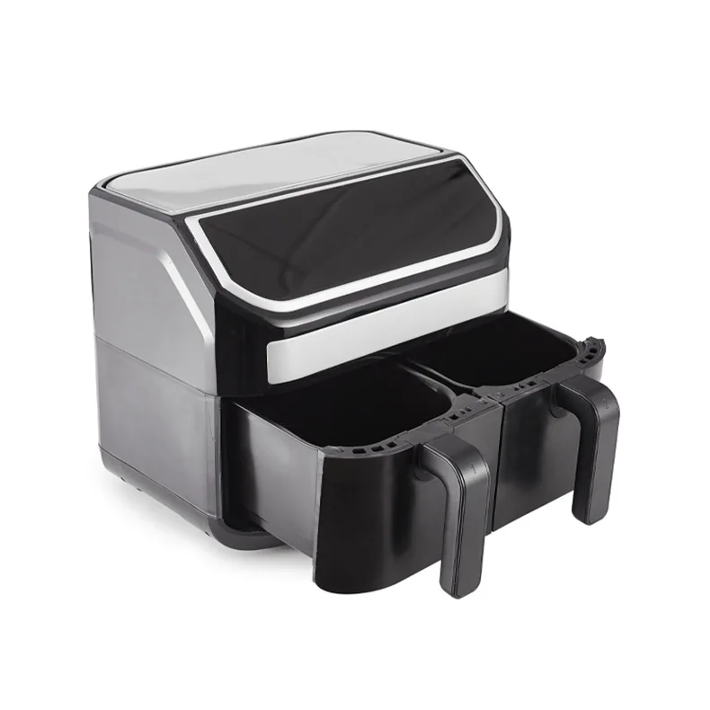 

Односенсорная цифровая безмасляная фритюрница с двойной корзиной, 1700 Вт, 9 л