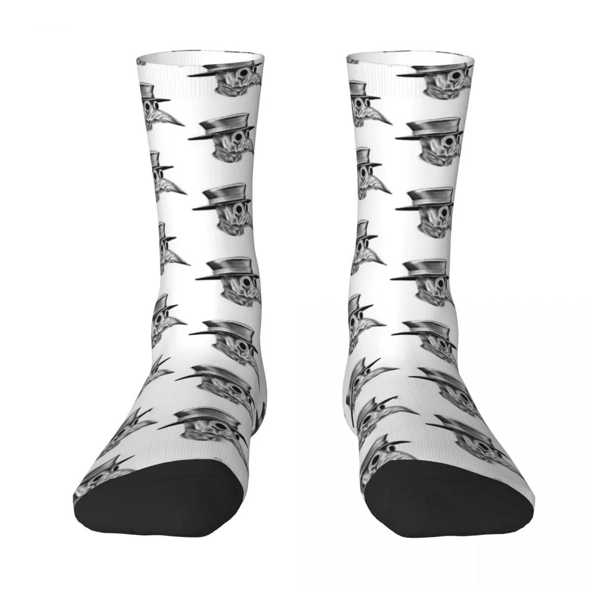 

Чулки Чумного доктора Харадзюку, поглощающие пот, всесезонные длинные носки, аксессуары для мужчин и женщин, подарки