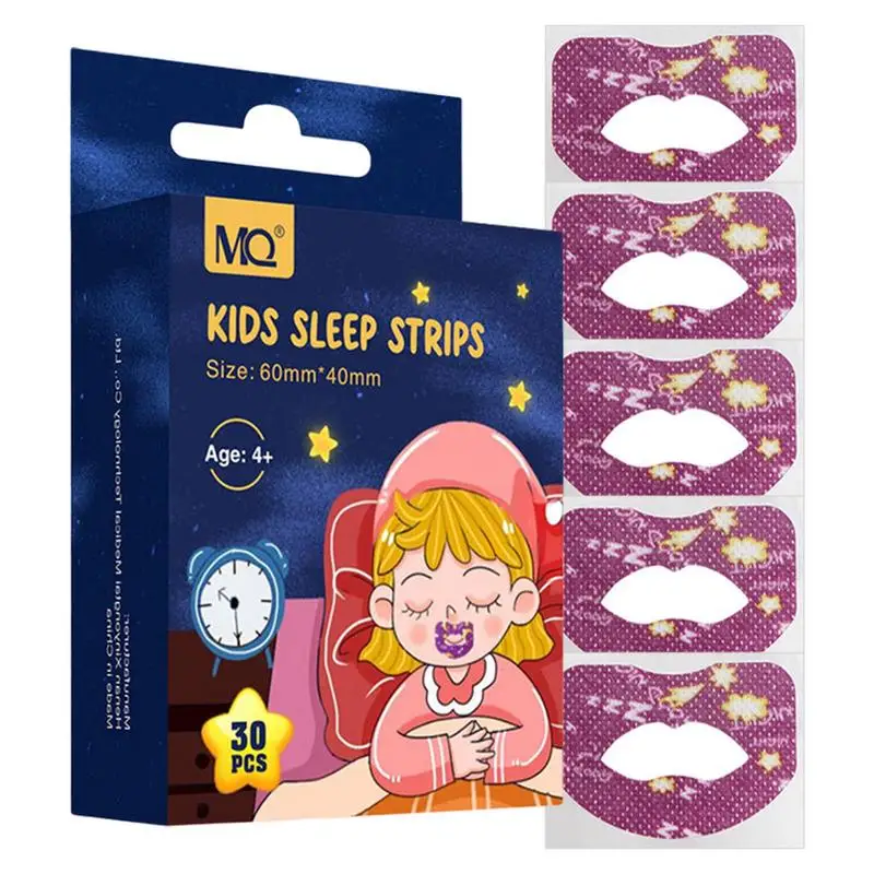 

Sleep Snoring Tape Sleep Mouth Strips Breathable Gentle Snoring Stickers Mouth Correction Sticker Tape For Relieve Dry Mouth &