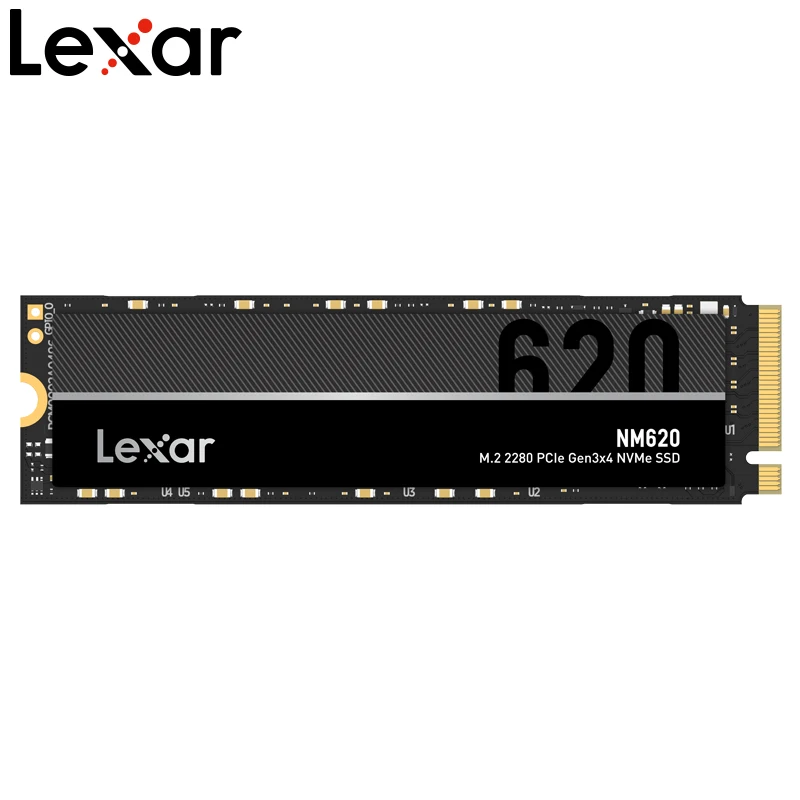 SSD-накопитель Lexar NM620 M.2 NVME PCIe Gen3.0x4 256 ГБ 512 1 ТБ M2 2280
